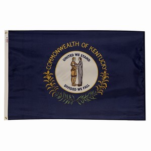 Perma-Nyl 3'x5' Kentucky Flag - Retail Packaging