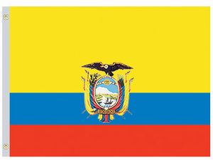 Perma-Nyl 2'x3' Nylon Ecuador Government Flag