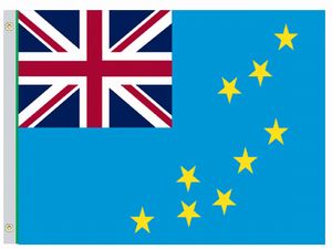 Perma-Nyl 2'x3' Nylon Tuvalu Flag