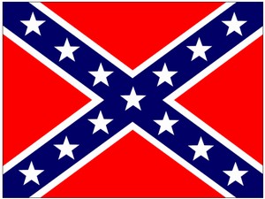 3'x5' Poly C.S.A. Jack "Battle Flag" - Retail Packaging
