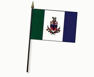 Valprin 4x6 Inch Yukon Stick Flag  ( 12 pack )