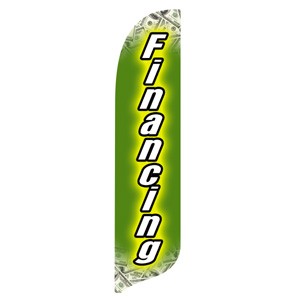 Outdoor Advertising Blade Flags