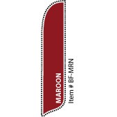 Nylon Solid Color Blade Flags