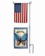 U.S. & Decorative Garden Flag Kit - Retail Packaging (minimum order 4)