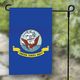 Navy Garden Flag - Retail Packaging