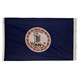 Spectramax 4'x6' Nylon Indoor Virginia Flag