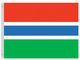Perma-Nyl 2'x3' Nylon Gambia Flag