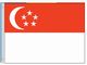 Perma-Nyl 3'x5' Nylon Singapore Flag