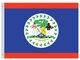 Valprin 4x6 Inch Belize Stick Flag (minimum order 12)