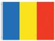 Valprin 4x6 Inch Chad Stick Flag (minimum order 12)