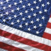 Perma-Nyl 2'4 7/16in x 4'6in Nylon U.S. Flag