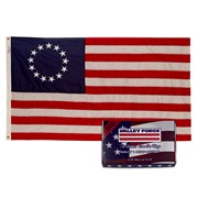 Perma-Nyl 3'x5' Nylon First Stars And Stripes Flag