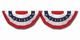 Two Polycotton Mini-Fan Flags - Retail Packaging (minimum order 6)