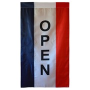 3'x5' Polyester Vertical OPEN Flag
