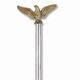 6' 3-Piece Aluminum Flag Pole - Retail Packaging (minimum order 12)