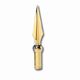 Polished Brass Staff Spear