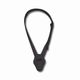 Black Single Strap Leather Carrying Belt