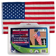 3'x5' Cotton U.S. Flag - Retail Packaging (minimum order 6)