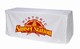 6' Wide Printed Nylon Custom Fitted Table Cover