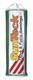 60x28 Inch Printed Nylon Custom 360 Pole Banner