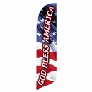 Outdoor Advertising Blade Flags