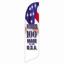 Outdoor Advertising Blade Flags