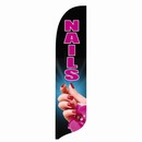 Outdoor Advertising Blade Flags