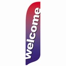 Outdoor Advertising Blade Flags
