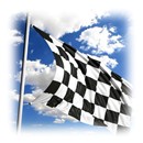 Nylon Checker Flags