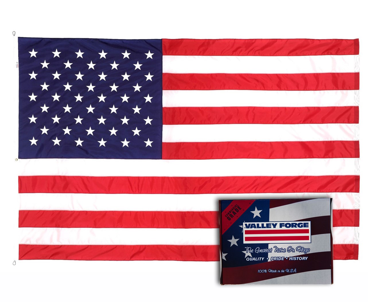 Perma-Nyl Perma-Nyl 10'x19' Nylon U.S. Flag 19221000