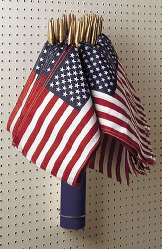 Economy Economy 12x18 Inch U.S. Stick Flag Display USE12D