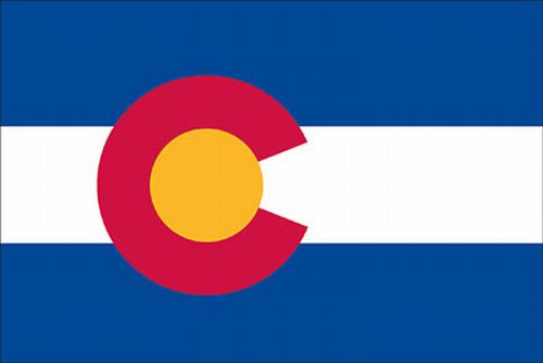 Spectrapro Spectrapro 5'x8' Polyester Colorado Flag 58332060