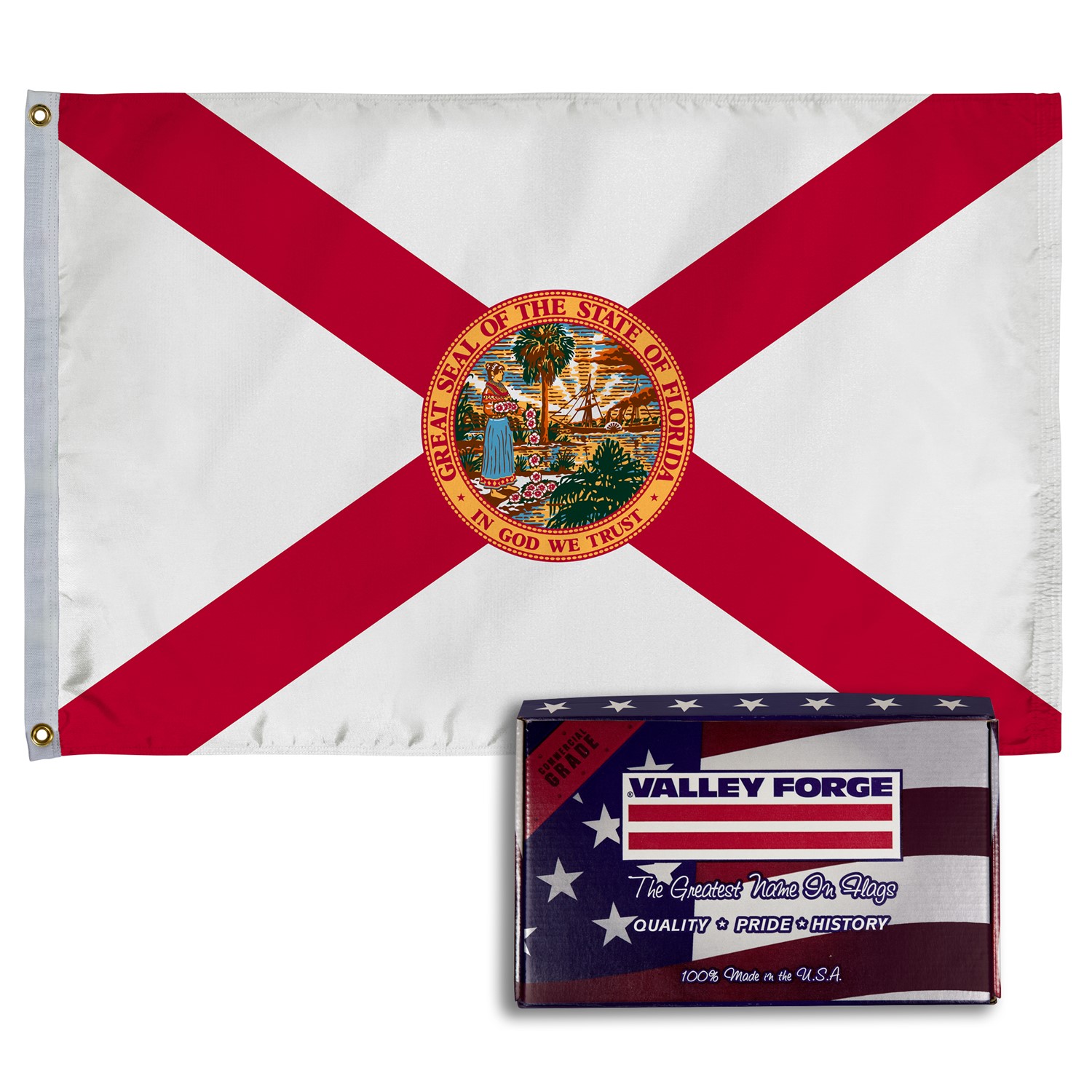 Spectramax Spectramax 2'x3' Nylon Florida Flag 23232090