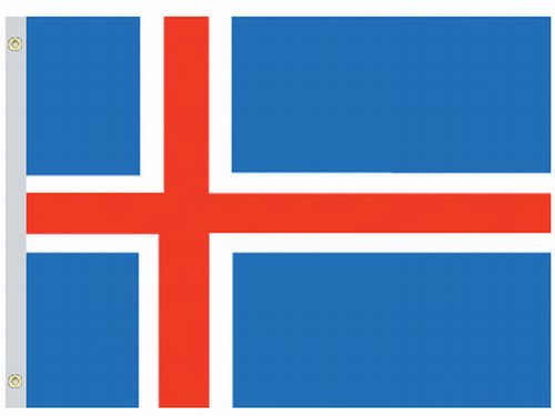 Perma-Nyl Perma-Nyl 3'x5' Nylon Iceland Flag 35223660