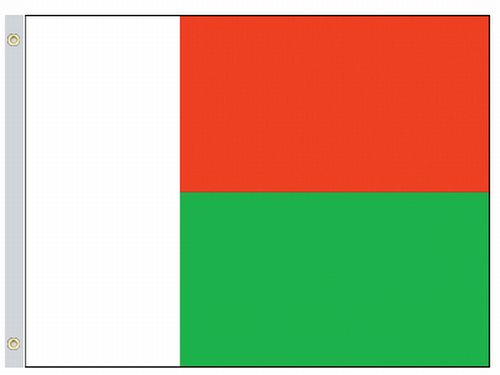 Perma-Nyl Perma-Nyl 2'x3' Nylon Madagascar Flag 23223860