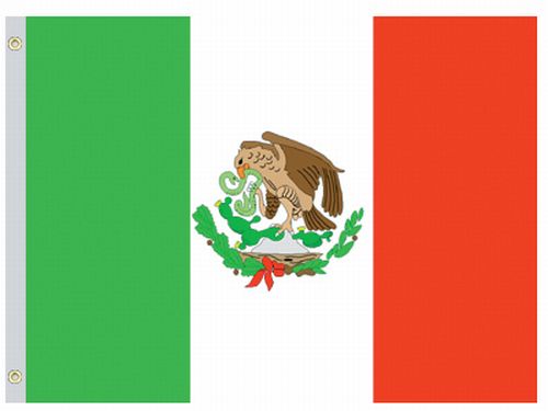 Perma-Nyl Perma-Nyl 5'x8' Nylon Mexico Flag 58233940