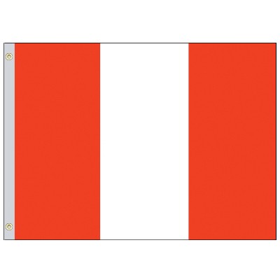 Perma-Nyl Perma-Nyl 4'x6' Nylon Peru Civil Flag 46224120