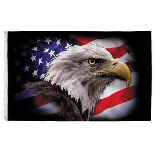 Perma-Nyl PermaNyl 3' x 5' "America Strong" Eagle SY3X5EAGLE