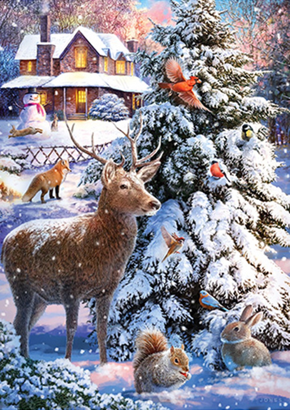 Toland Home Garden Winter Wildlife House Flag 2810217