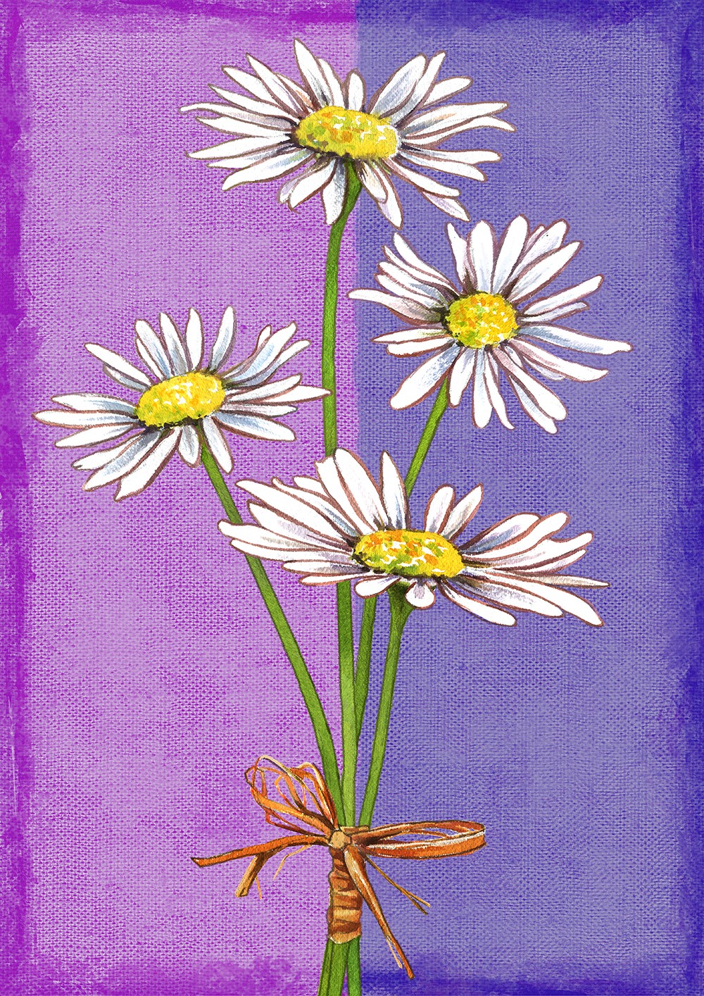 Toland Home Garden Daisy Bouquet House Flag 2810464