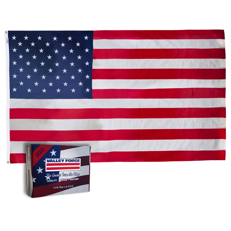 Koralex II 6'x10' Spun Polyester U.S. Flag