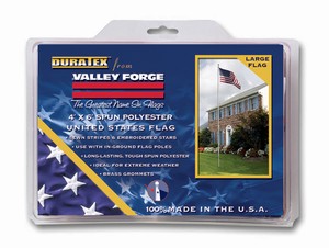 Duratex 4'x6' Polyester U.S. Flag - Retail Packaging (minimum order 6) USDT4