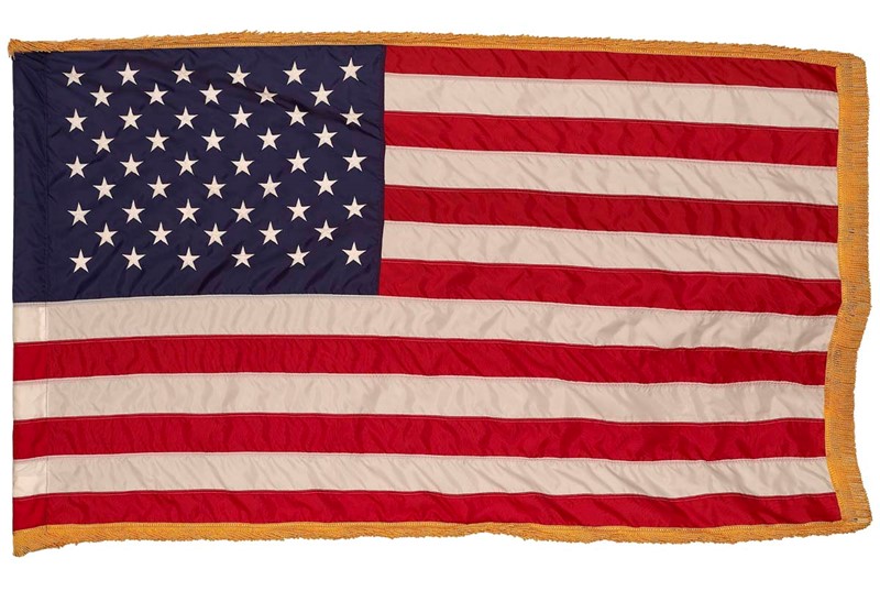 Perma-Nyl 5'x8' Nylon Indoor U.S. Flag