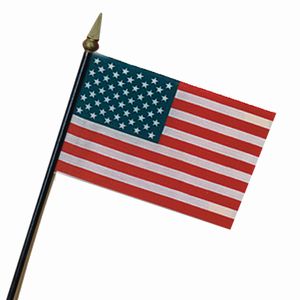 Valprin Valprin 4x6 Inch Polyester U.S. Classroom Flag 04761000