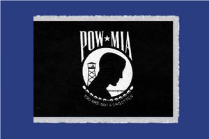 Perma-Nyl 3'x5' Nylon Indoor POW/MIA Flag