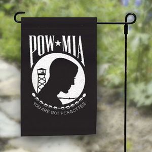 POW/MIA Garden Flag - Retail Packaging