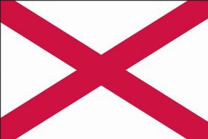 Spectrapro 3'x5' Polyester Alabama Flag
