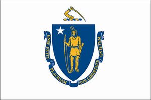 Spectrapro Spectrapro 5'x8' Polyester Massachusetts Flag 58332210