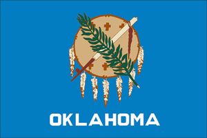 Spectrapro 3'x5' Polyester Oklahoma Flag