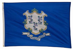 Spectramax 5'x8' Nylon Connecticut Flag